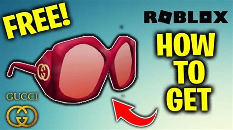 how to get the gucci round frame sunglasses roblox|How To Get The Gucci Round Framed Sunglasses! (ROBLOX).